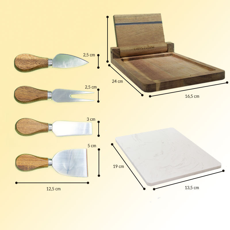 kaasplank met magneet