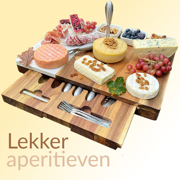 Luxe Tapasplank met Messen