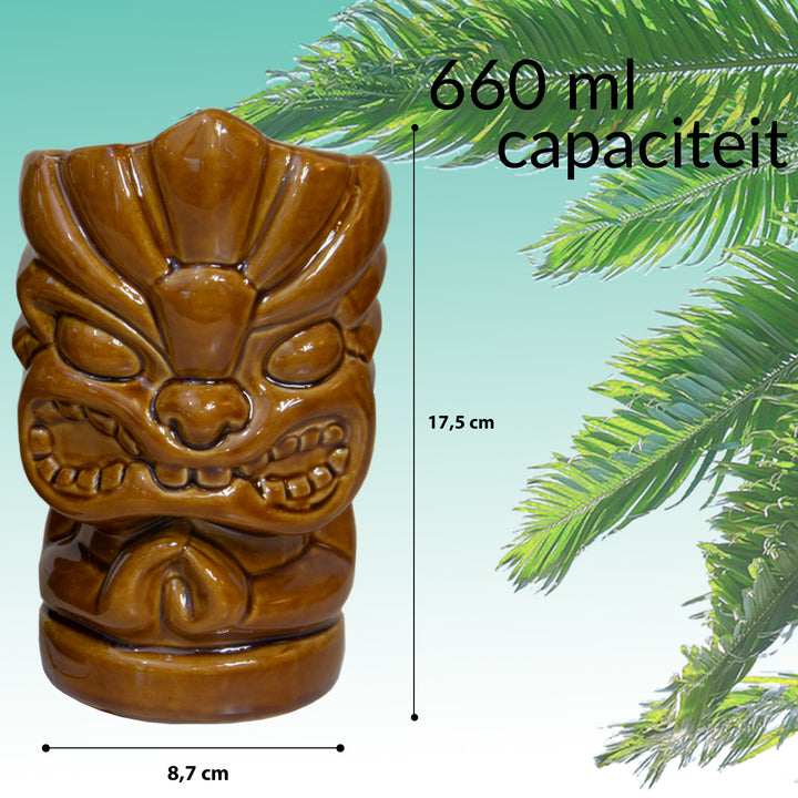 tiki cocktail glazen