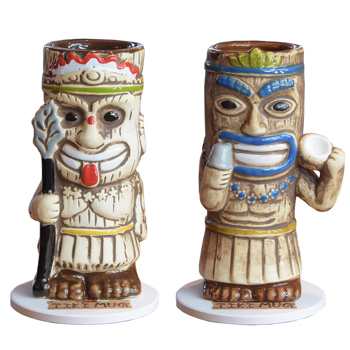 Tiki mugs