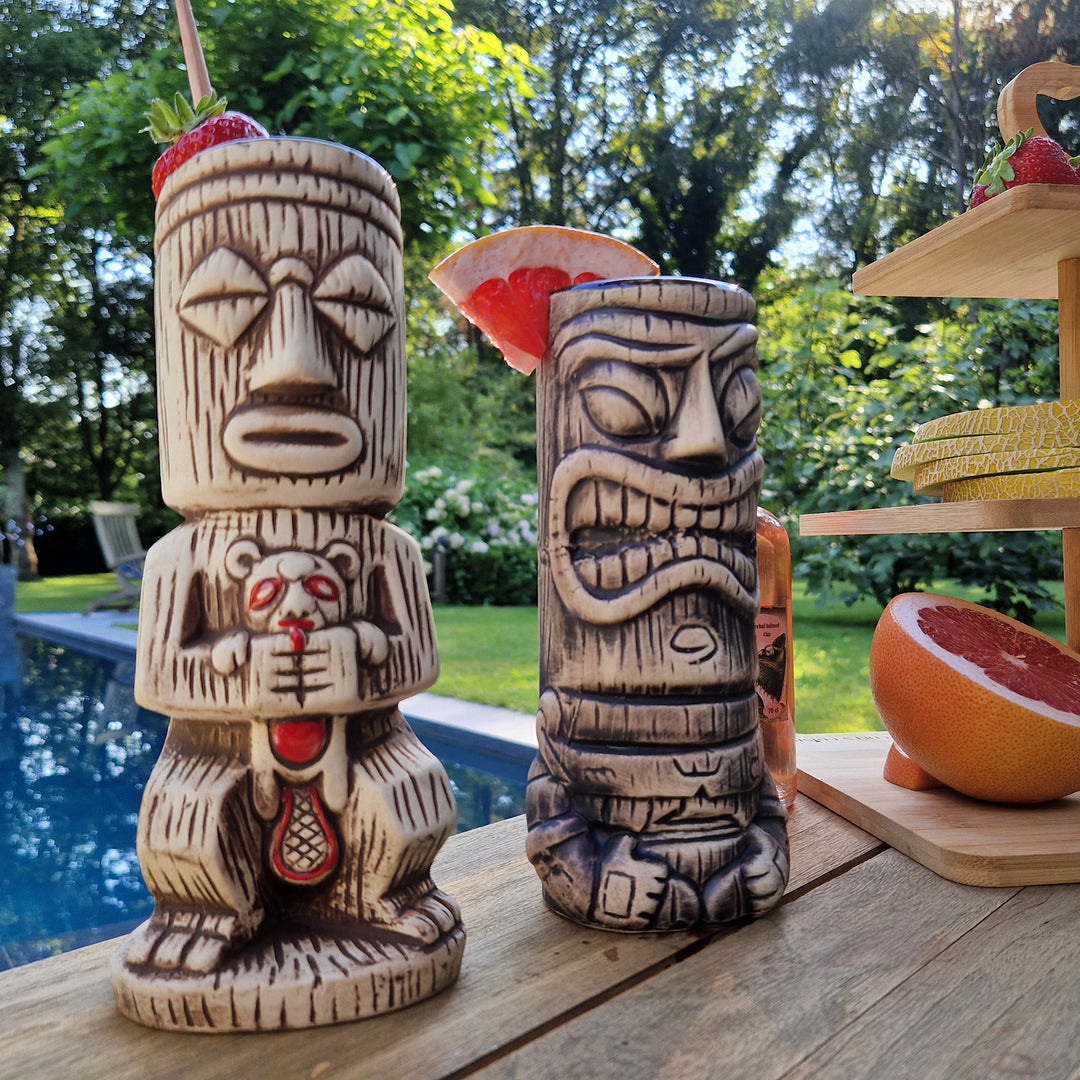 Tiki mugs