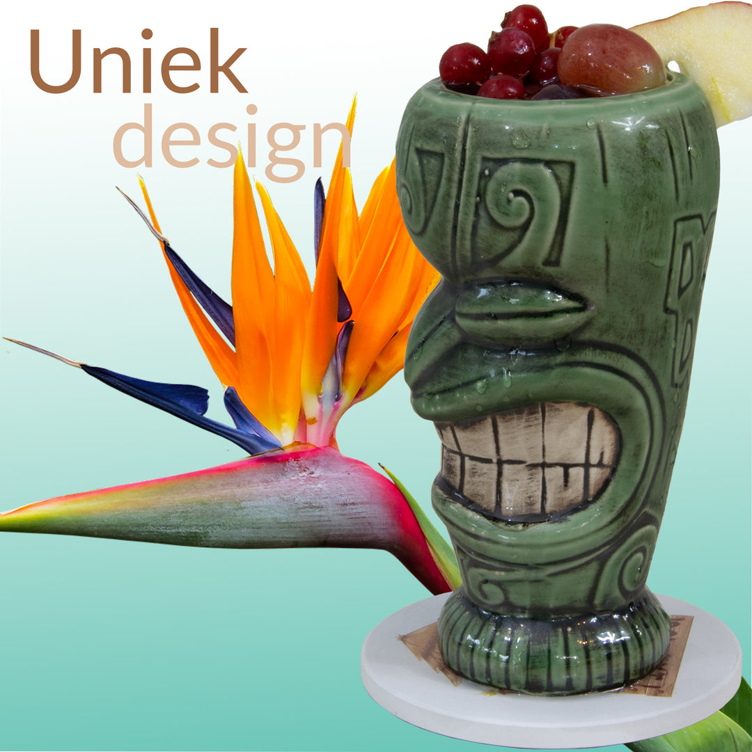 Kopie van Tiki Cocktail glazen in Keramiek set 7