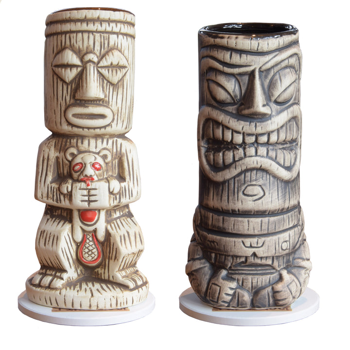 Tiki mugs