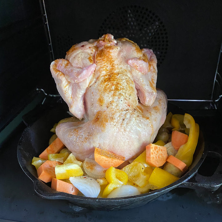 beer can chicken in de oven