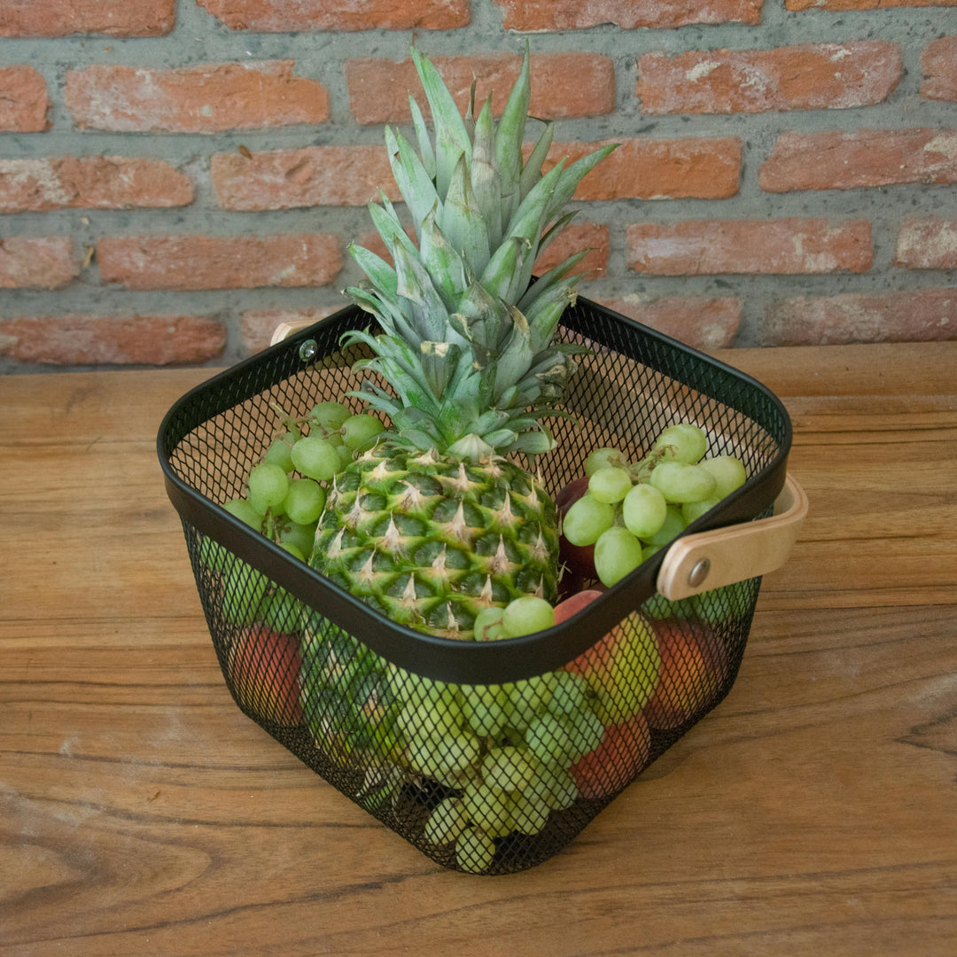 Fruit basket with handle