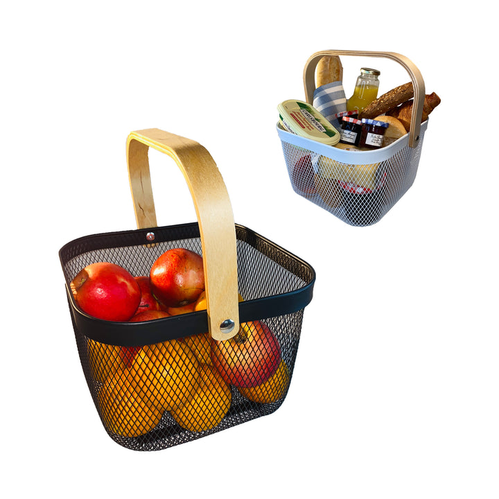 Fruit basket with handle