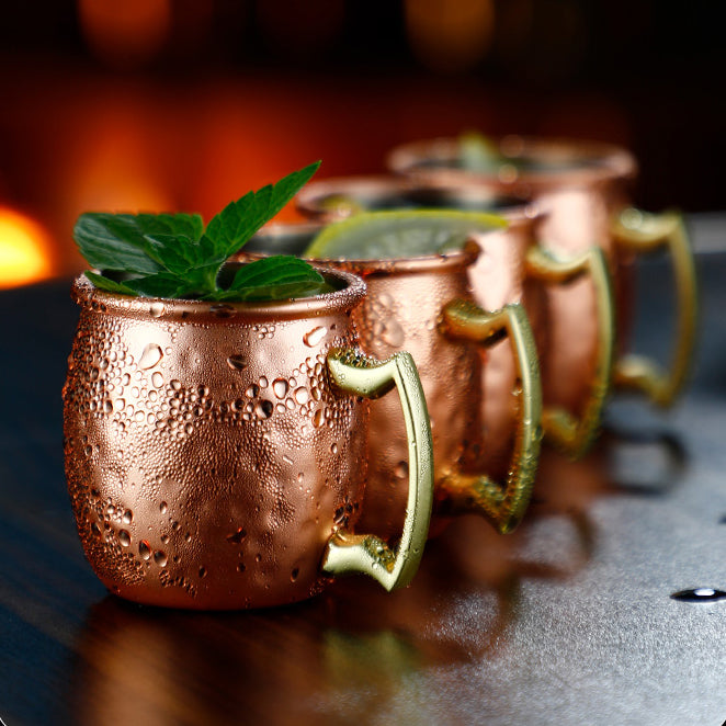 Mini Moscow Mule beker set